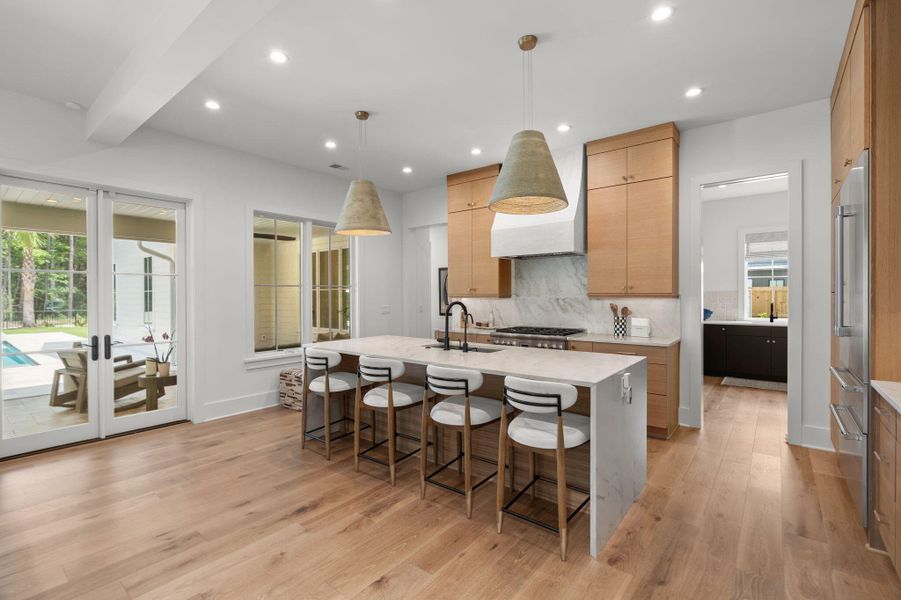 Furnished interior view inside a new home in , Johns Island (Image 7).