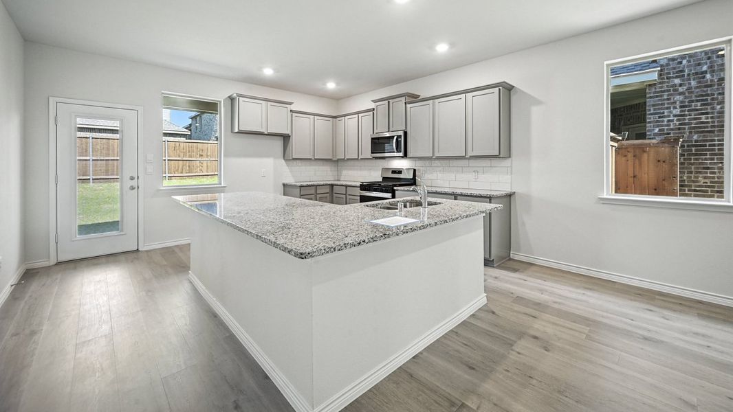 Furnished interior view inside a new home in Winchester Crossing, Princeton (Image 3).