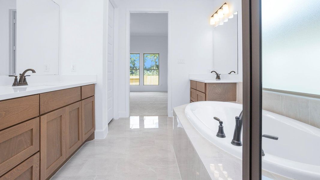 Furnished interior view inside a new home in Audubon, Magnolia (Image 9).