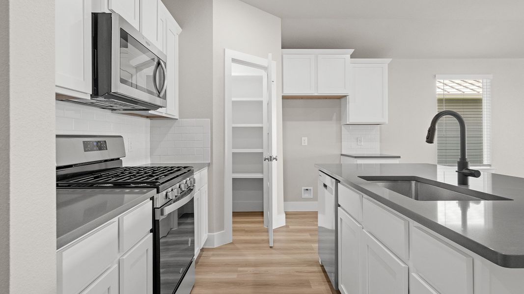 Furnished interior view inside a new home in The Islands of Rockport, Rockport (Image 8).