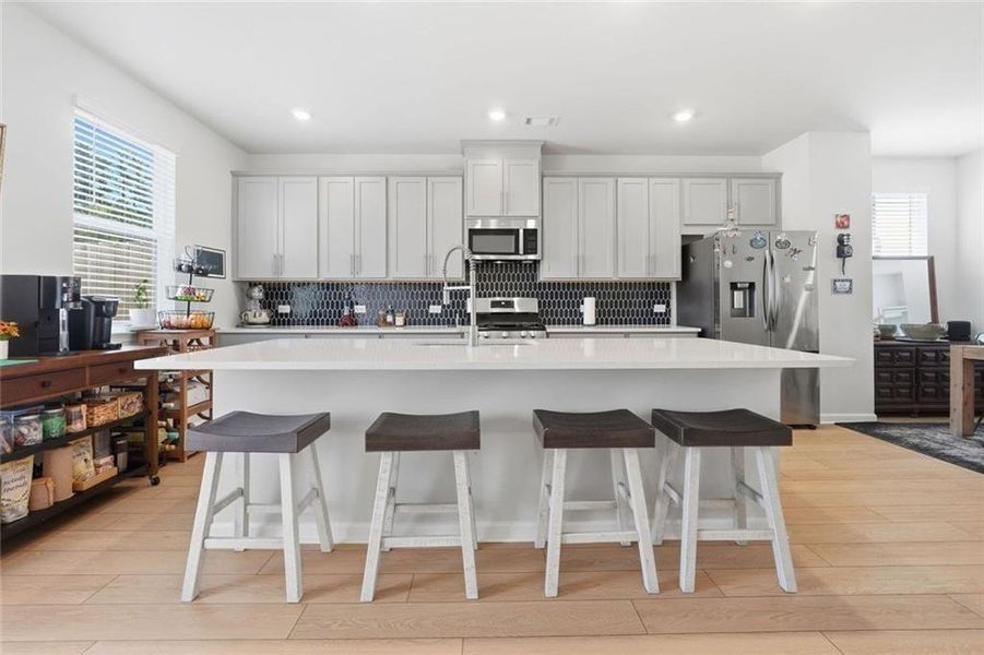 Furnished interior view inside a new home in , Lawrenceville (Image 11).