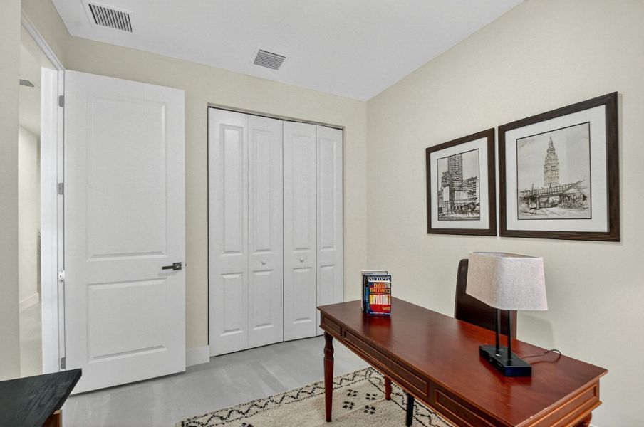 Furnished interior view inside a new home in , Jupiter (Image 58).