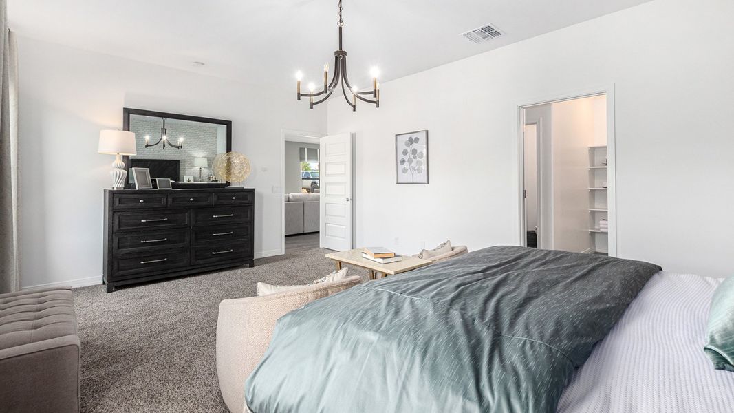 Furnished interior view inside a new home in Barnett Village, Marana (Image 28).