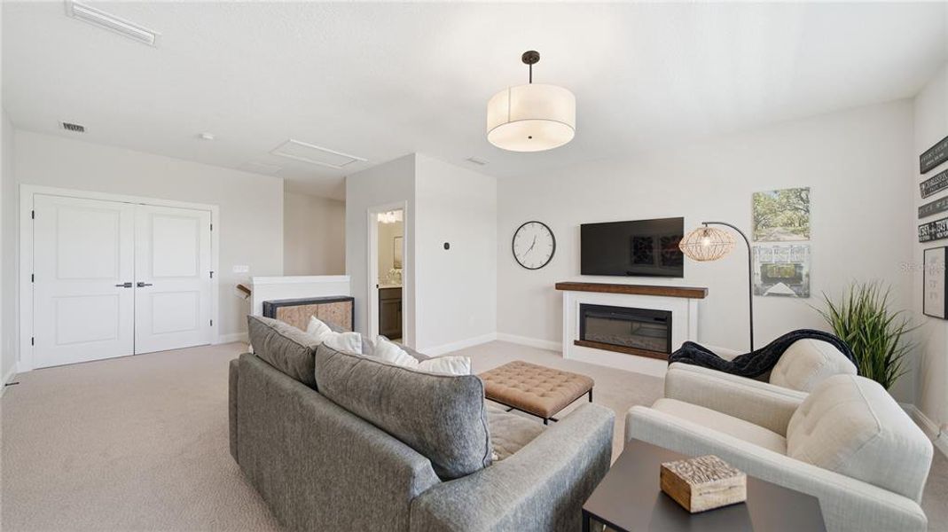 Furnished interior view inside a new home in , St. Augustine (Image 17).