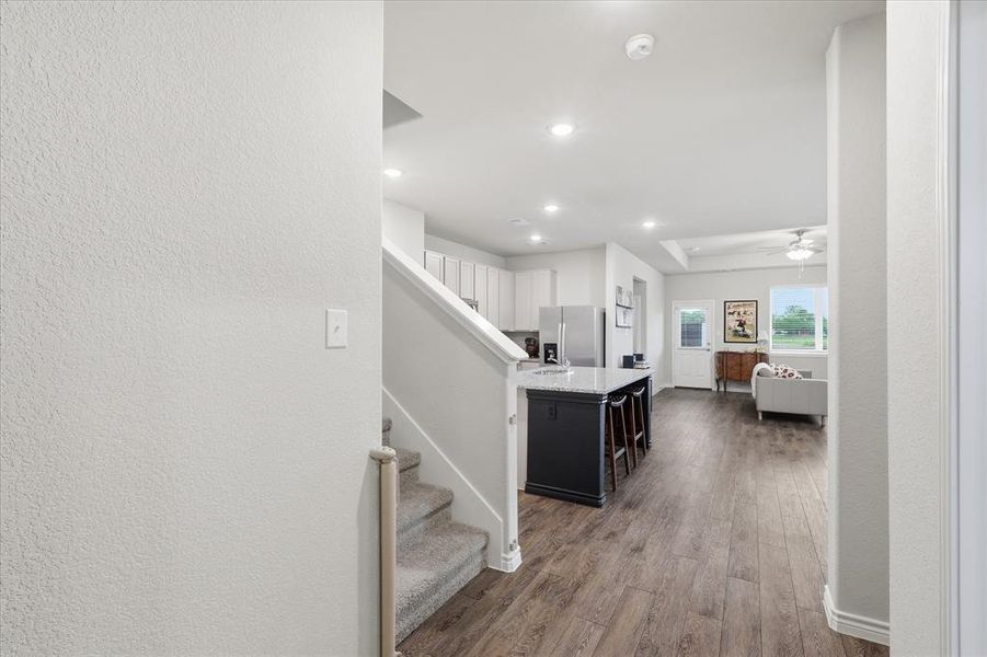 Furnished interior view inside a new home in , Fort Worth (Image 18).