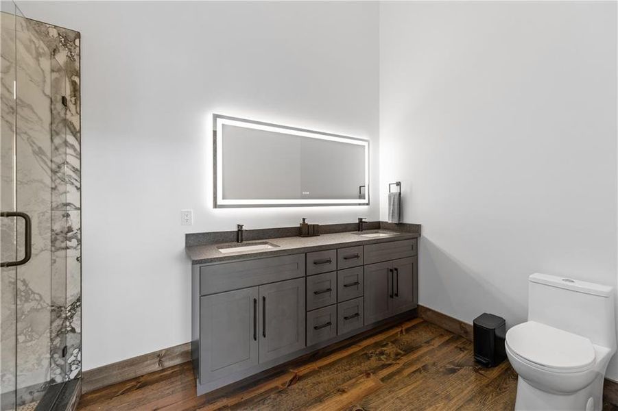 Furnished interior view inside a new home in , Blue Ridge (Image 44). Furnished interior view inside a new home in , Blue Ridge (Image 44).