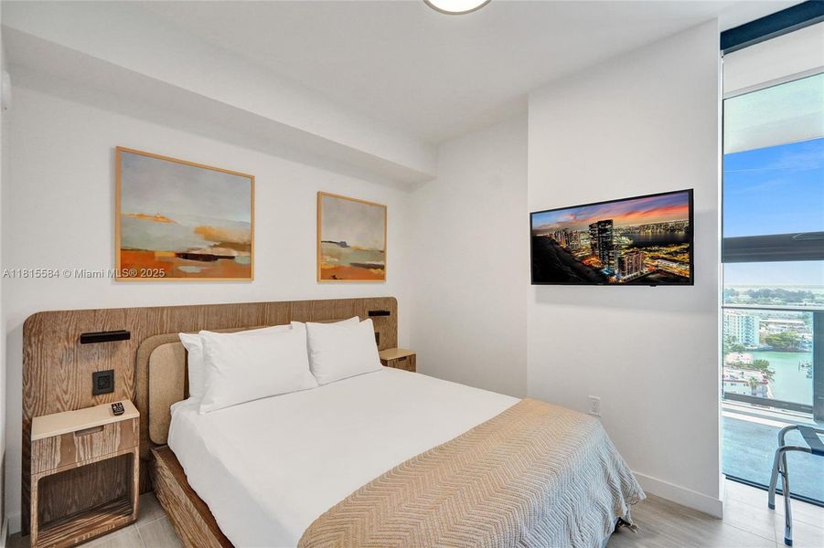 Furnished interior view inside a new home in 72 Park, Miami (Image 18).