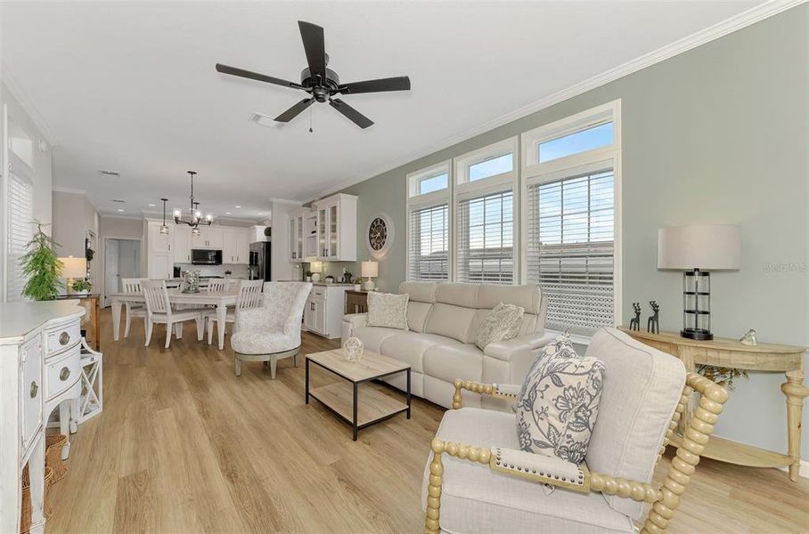 Furnished interior view inside a new home in , North Port (Image 10).