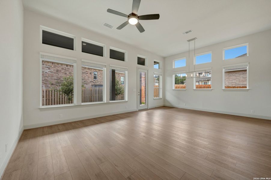 Spacious, unfurnished interior of a new home in Windsong - Reserve Series, Boerne (Image 36). Spacious, unfurnished interior of a new home in Windsong - Reserve Series, Boerne (Image 36).