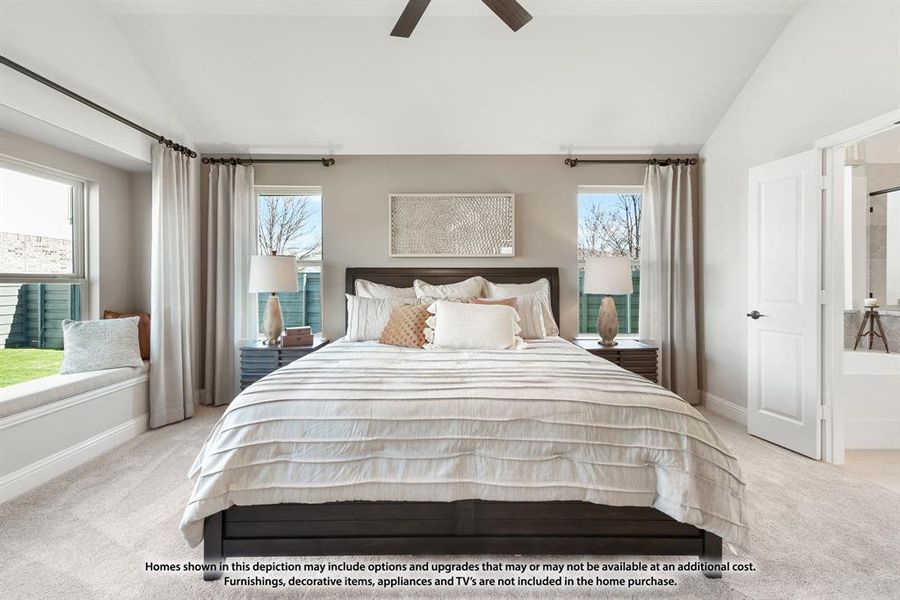 Furnished interior view inside a new home in Silo Mills Classic 50, Joshua (Image 26). Furnished interior view inside a new home in Silo Mills Classic 50, Joshua (Image 26).