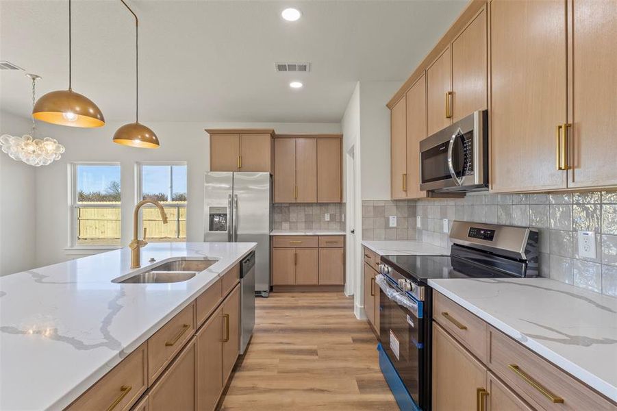 Furnished interior view inside a new home in , Dallas (Image 8).