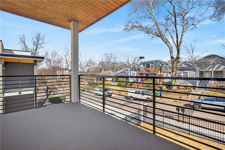 Exterior details and patio area of a home in , Atlanta (Image 27). Exterior details and patio area of a home in , Atlanta (Image 27).