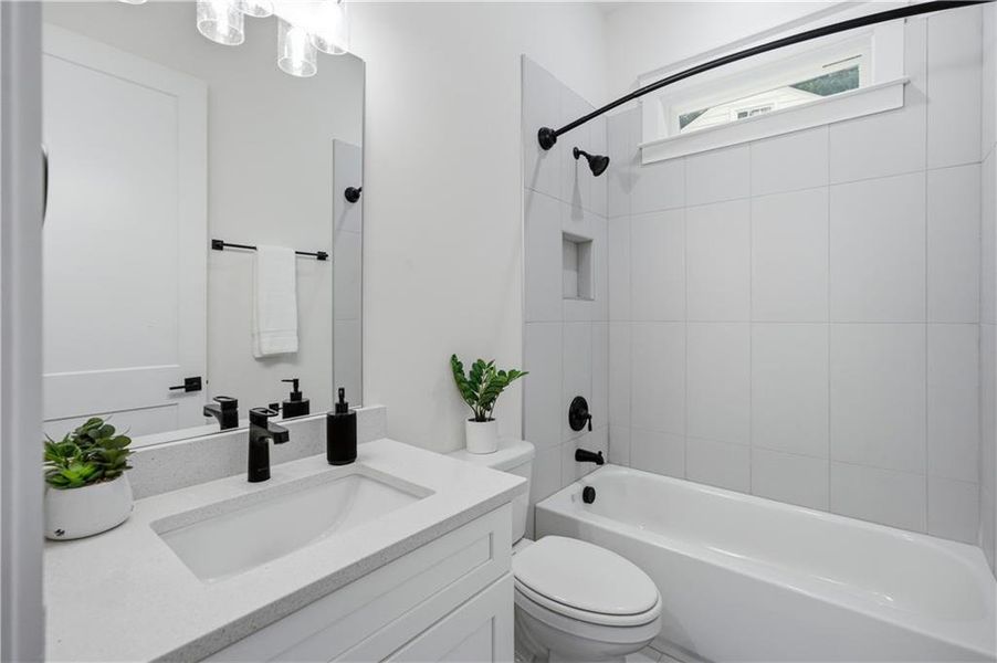 Furnished interior view inside a new home in , Decatur (Image 56).