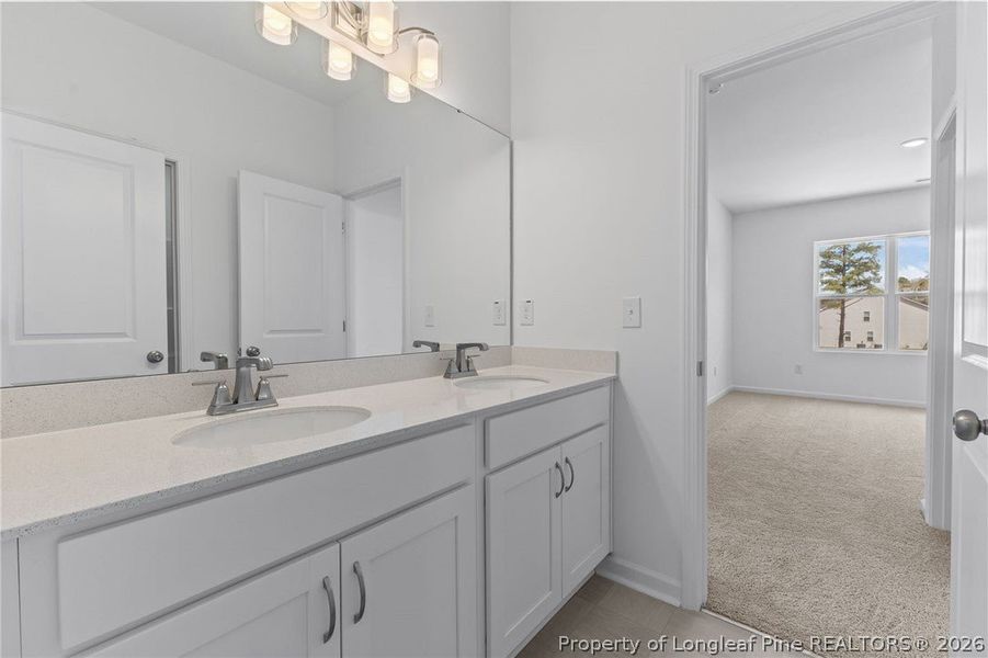 Furnished interior view inside a new home in Pembroke, Hope Mills (Image 11).