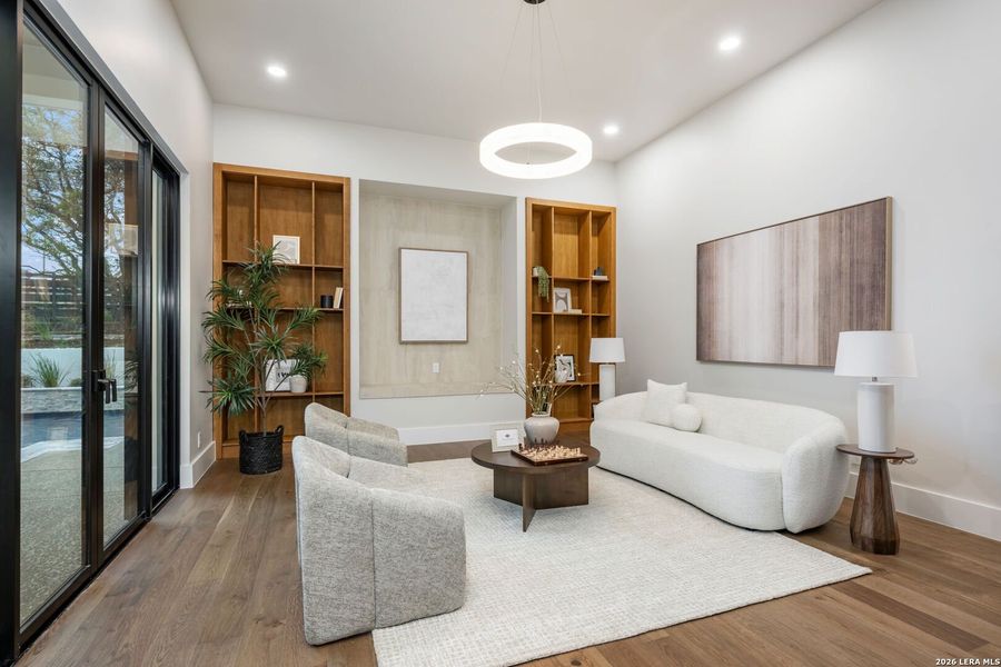 Furnished interior view inside a new home in , San Antonio (Image 9).