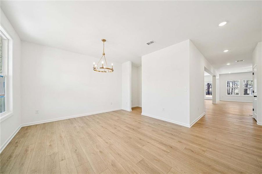 Spacious, unfurnished interior of a new home in The Estates at Casteel, Bethlehem (Image 30).