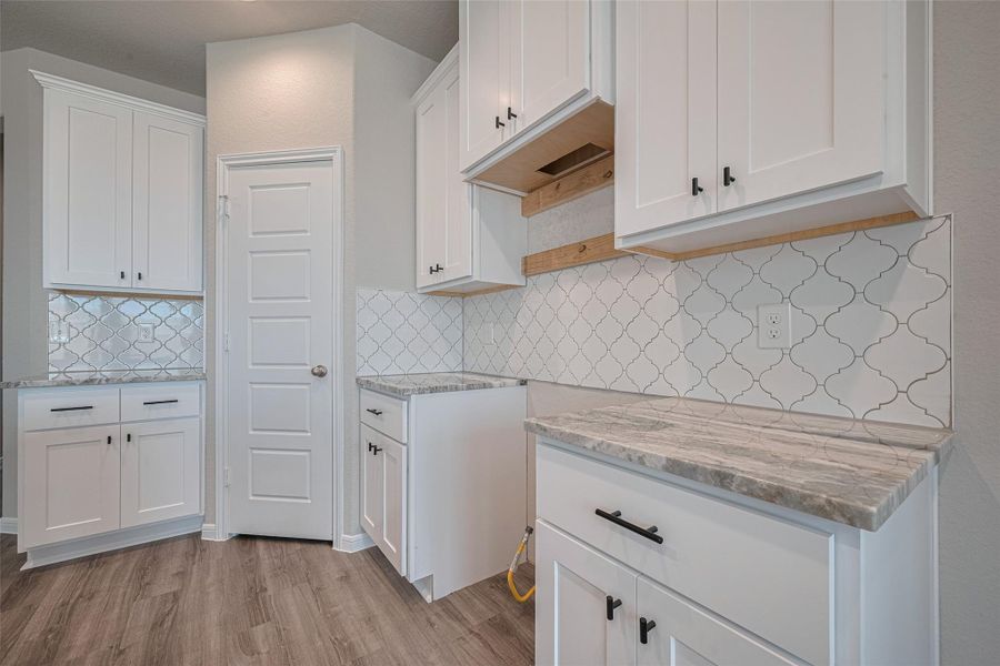 Furnished interior view inside a new home in La Segarra, Brookshire (Image 25). Furnished interior view inside a new home in La Segarra, Brookshire (Image 25).