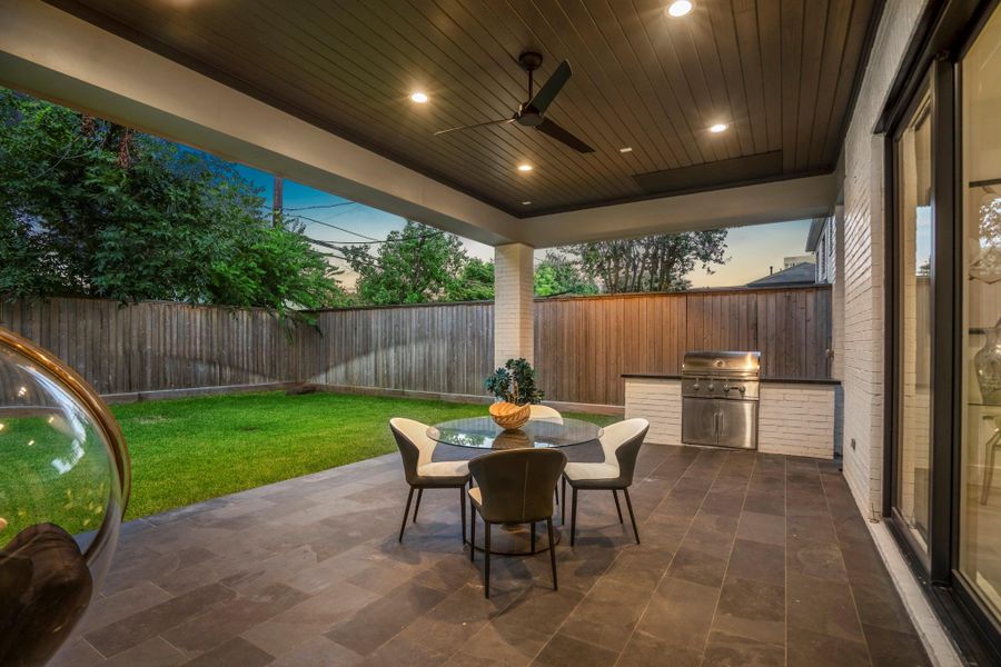 Furnished interior view inside a new home in , Houston (Image 10).