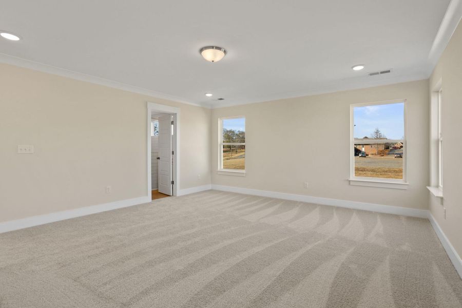 Spacious, unfurnished interior of a new home in Founders Club, Moore (Image 27). Spacious, unfurnished interior of a new home in Founders Club, Moore (Image 27).