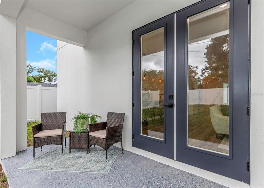 Exterior details and patio area of a home in , St. Petersburg (Image 27). Exterior details and patio area of a home in , St. Petersburg (Image 27).