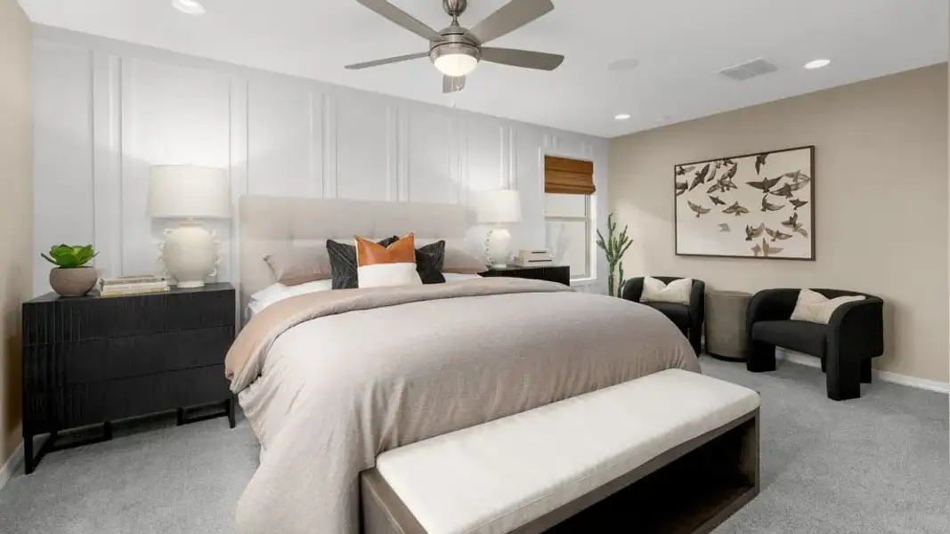 Furnished interior view inside a new home in Artisan at Asante, Surprise (Image 7).