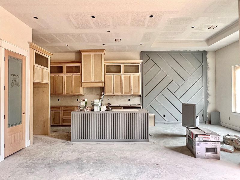 Kitchen & Dining view.