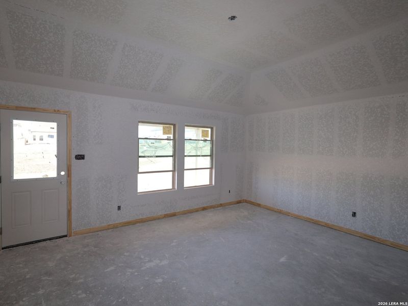 In-progress construction of a new home in Meadows at Clear Springs, New Braunfels, TX (Image 27).
