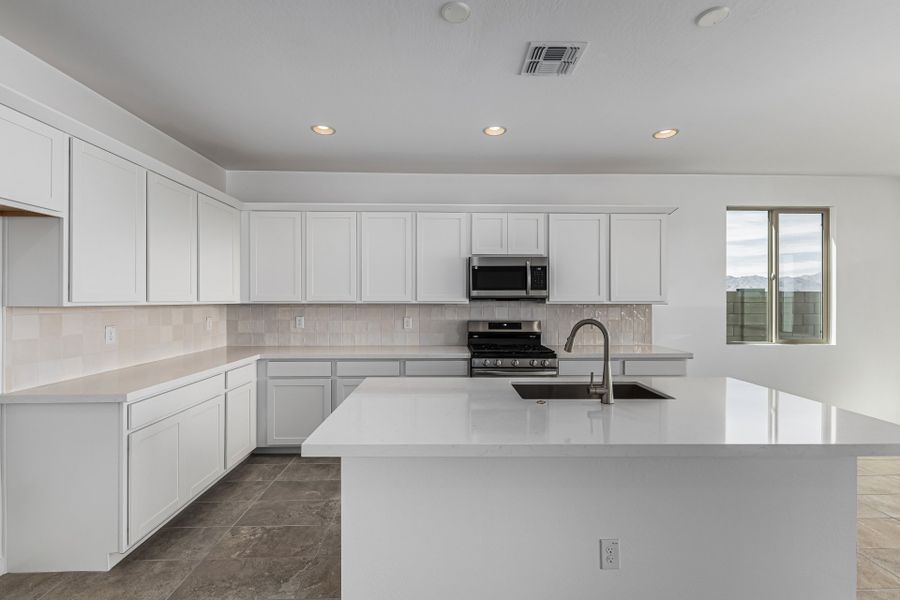 Furnished interior view inside a new home in Elara at Moonlight, Maricopa (Image 7).