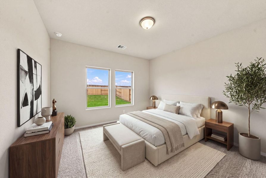 Furnished interior view inside a new home in Windcress, Cove (Image 7).