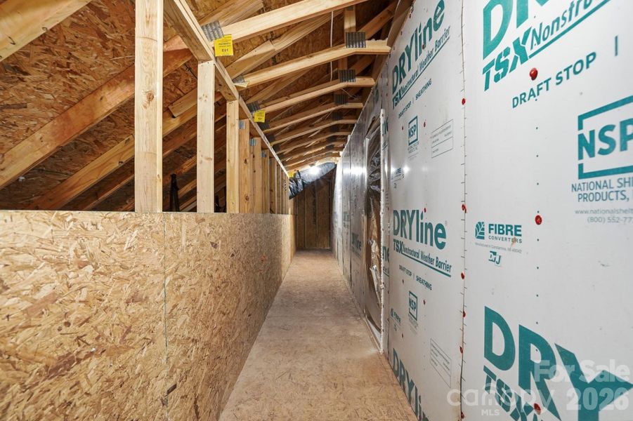 In-progress construction of a new home in Villas at Prestwick, Mooresville, NC (Image 46).