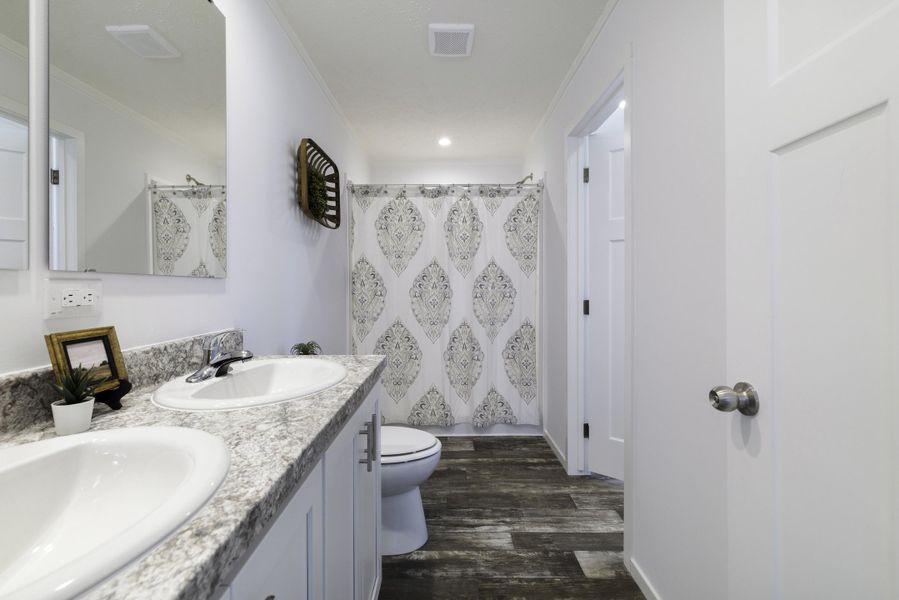 Furnished interior view inside a new home in , Cross (Image 5). Furnished interior view inside a new home in , Cross (Image 5).