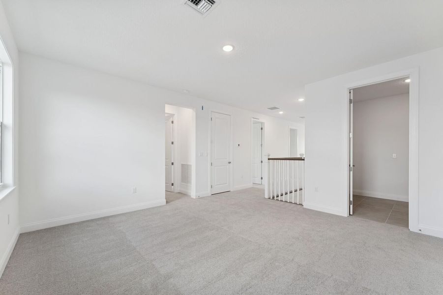Spacious, unfurnished interior of a new home in Salerno Reserve - Single Family, Stuart (Image 40).
