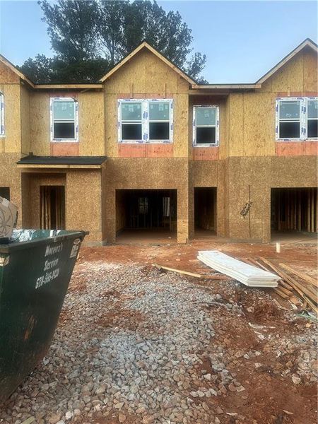 In-progress construction of a new home in Azalea Hills, Temple, GA (Image 24).