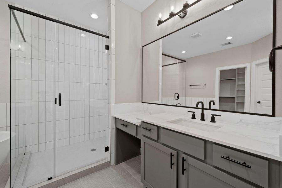 Furnished interior view inside a new home in , Houston (Image 12). Furnished interior view inside a new home in , Houston (Image 12).