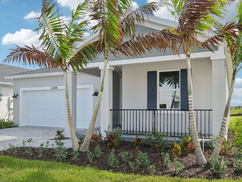 Exterior of the Bergamo floorplan at 11306 NW Firefly Court