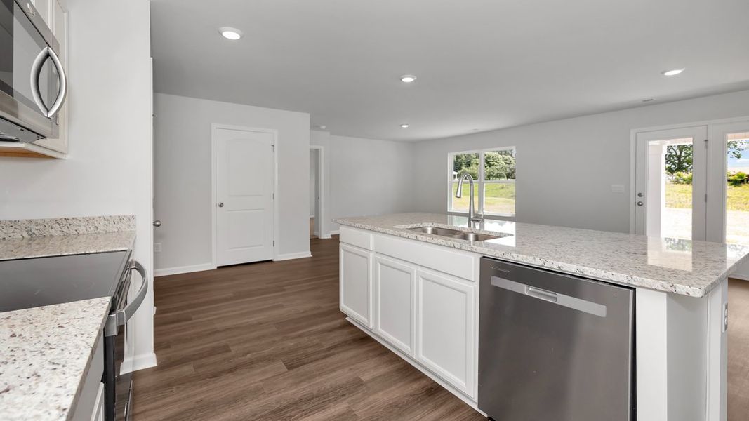 Representative furnished interior of a home built from the Freeport by D.R. Horton in Bailey Park, Fayetteville (Image 4). Representative furnished interior of a home built from the Freeport by D.R. Horton in Bailey Park, Fayetteville (Image 4).