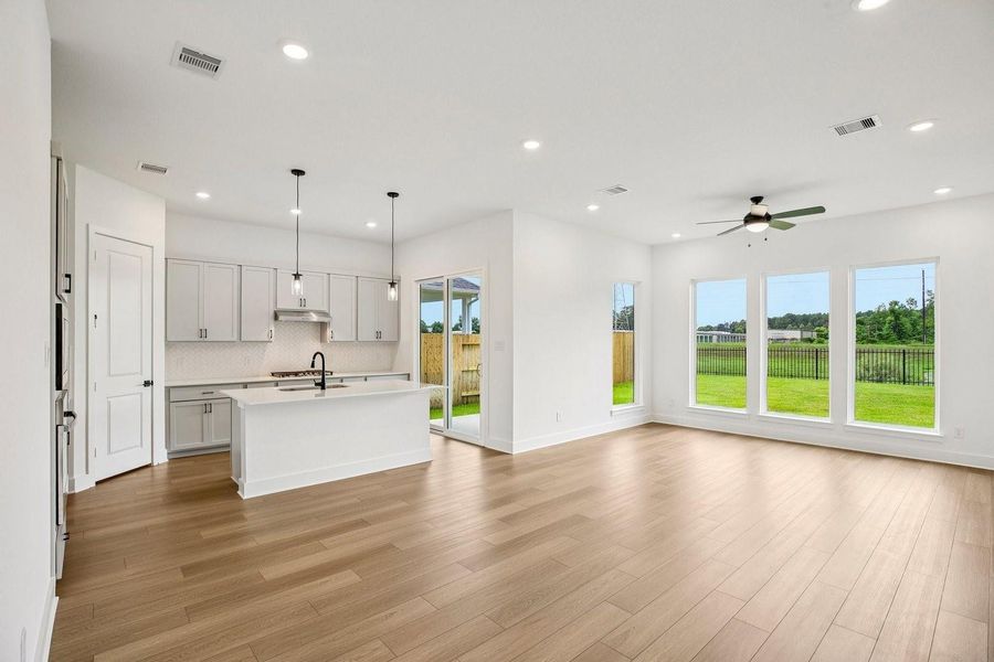 23519 Steely Thicket Kitchen + Great Room 23519 Steely Thicket Kitchen + Great Room