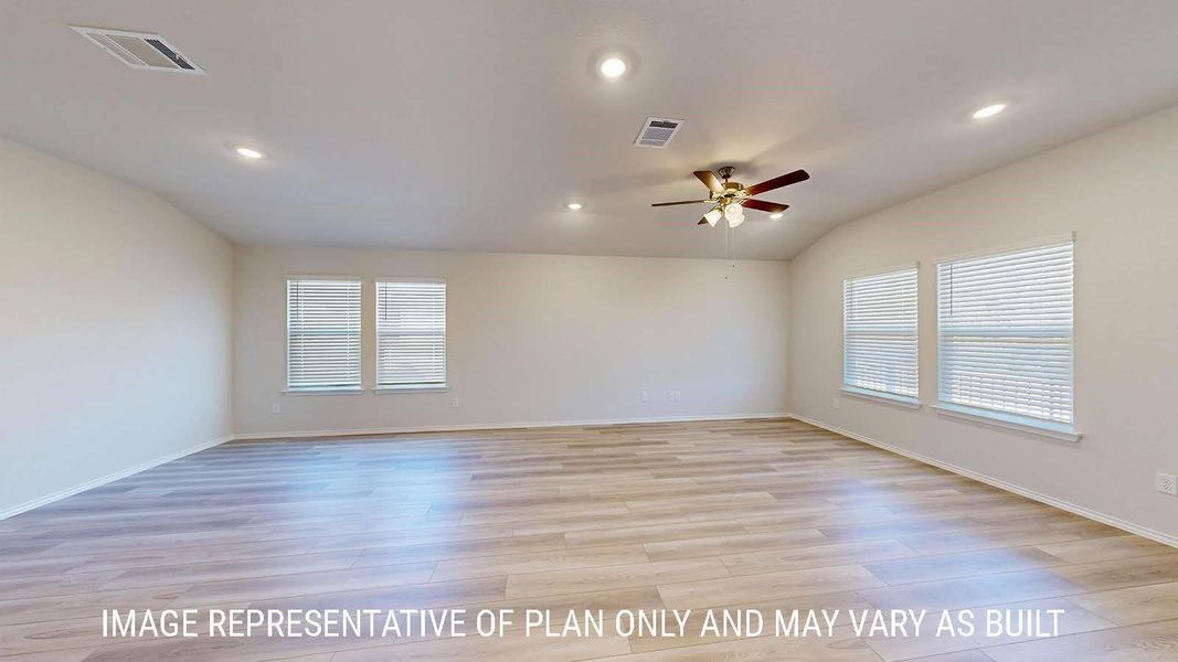 Spacious, unfurnished interior of a new home in Wilkins Valley, Brenham (Image 15).