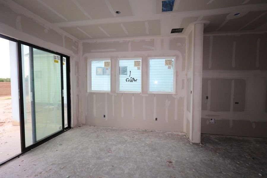 In-progress construction of a new home in Bridgeland Central: Emerald Heights - Enclave Collection, Cypress, TX (Image 24).