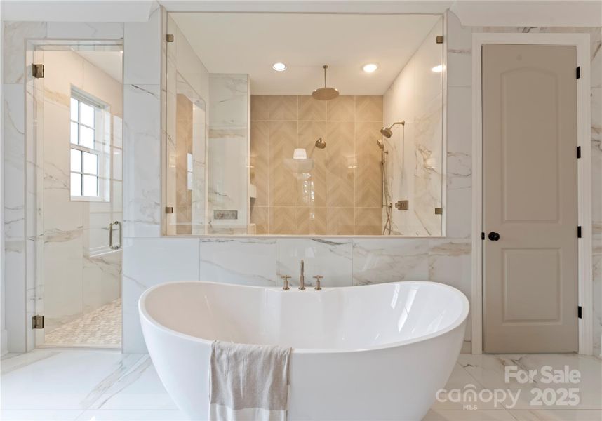 Furnished interior view inside a new home in , Charlotte (Image 33).