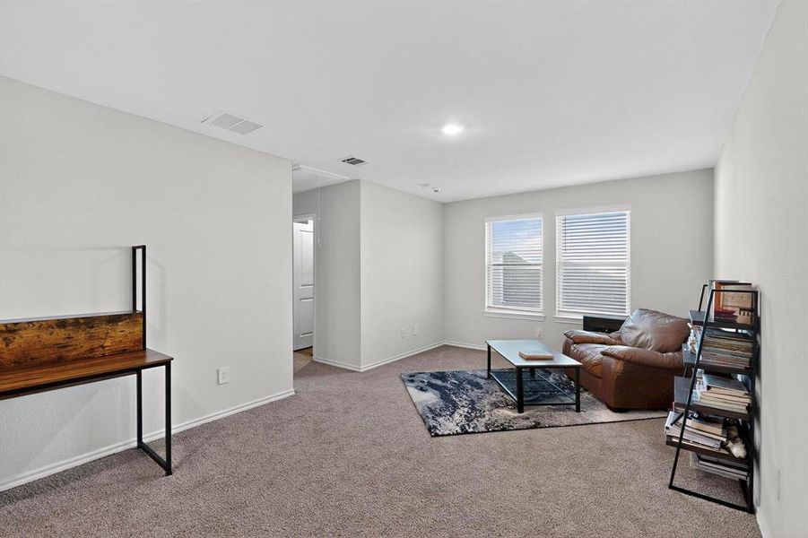 Furnished interior view inside a new home in , Providence Village (Image 35). Furnished interior view inside a new home in , Providence Village (Image 35).