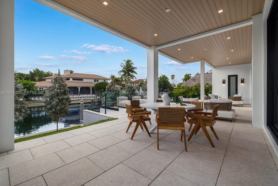 Exterior details and patio area of a home in , Boca Raton (Image 36).