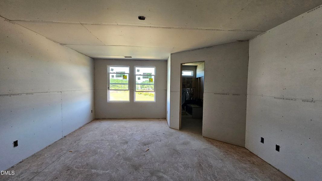 In-progress construction of a new home in Springvale, Fuquay Varina, NC (Image 50).