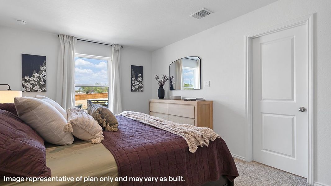 Furnished interior view inside a new home in Sereno Springs, Converse (Image 23).