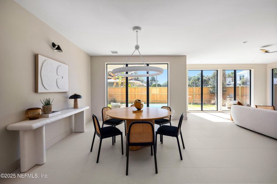 Furnished interior view inside a new home in , Atlantic Beach (Image 52).