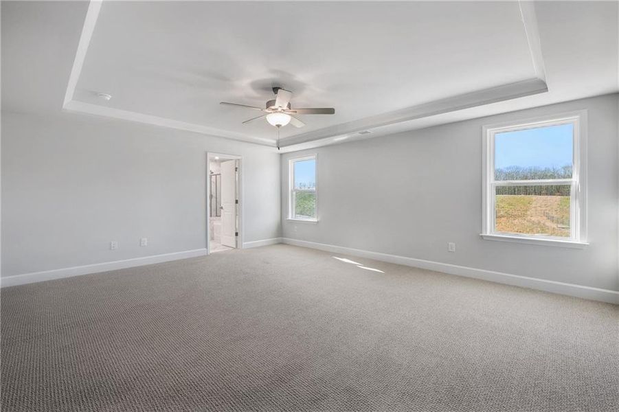 Spacious, unfurnished interior of a new home in Anderson Point Estates, McDonough (Image 23).