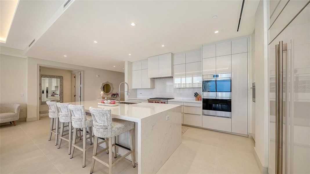 Furnished interior view inside a new home in , Longboat Key (Image 10).