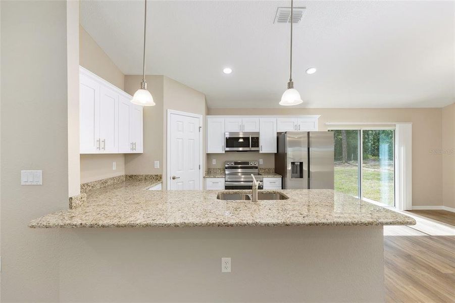 Furnished interior view inside a new home in , Citrus Springs (Image 7).