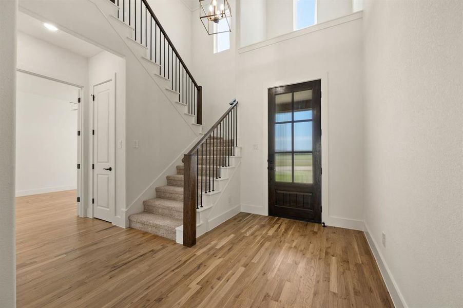 Spacious, unfurnished interior of a new home in Highland Oaks, Boyd (Image 12). Spacious, unfurnished interior of a new home in Highland Oaks, Boyd (Image 12).