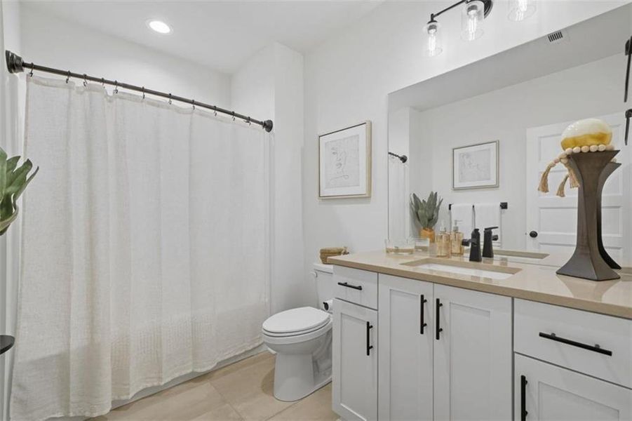 Furnished interior view inside a new home in , Morganton (Image 6).